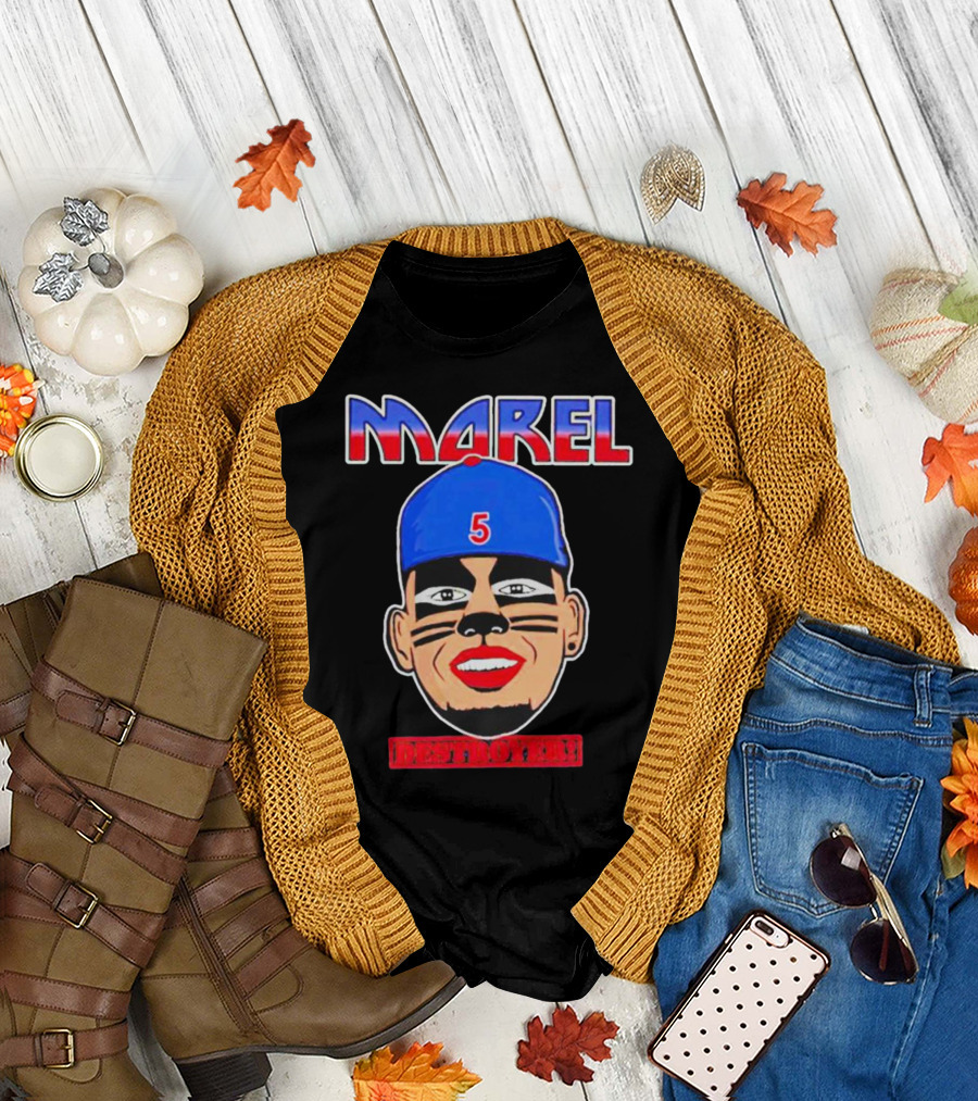 Marel Destroyer Number 5 Baseball T-Shirt