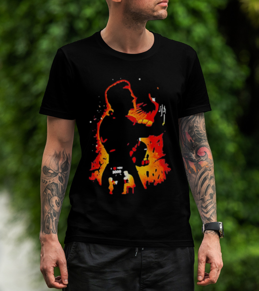 I Love You 3000 Man Of Iron Halloween T-Shirt