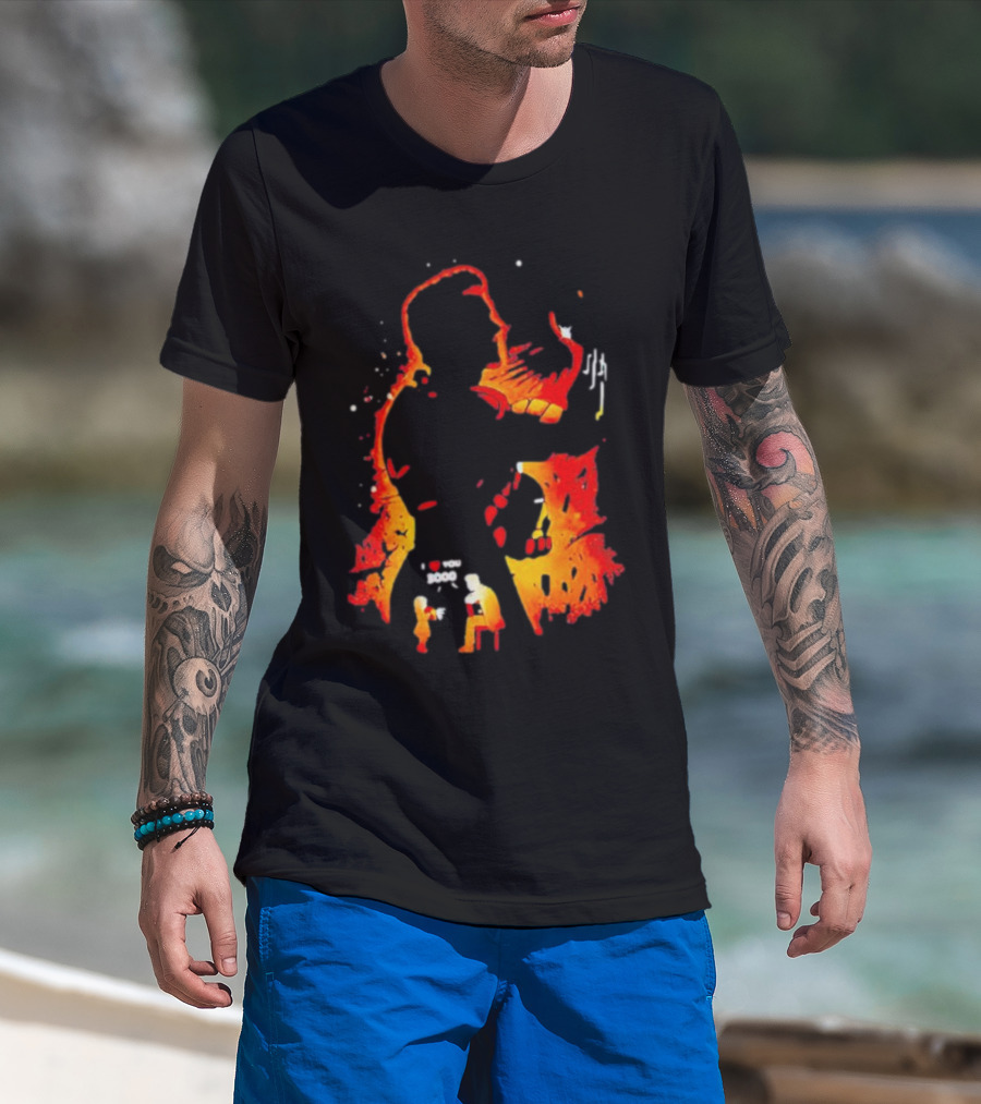 I Love You 3000 Man Of Iron Halloween T-Shirt