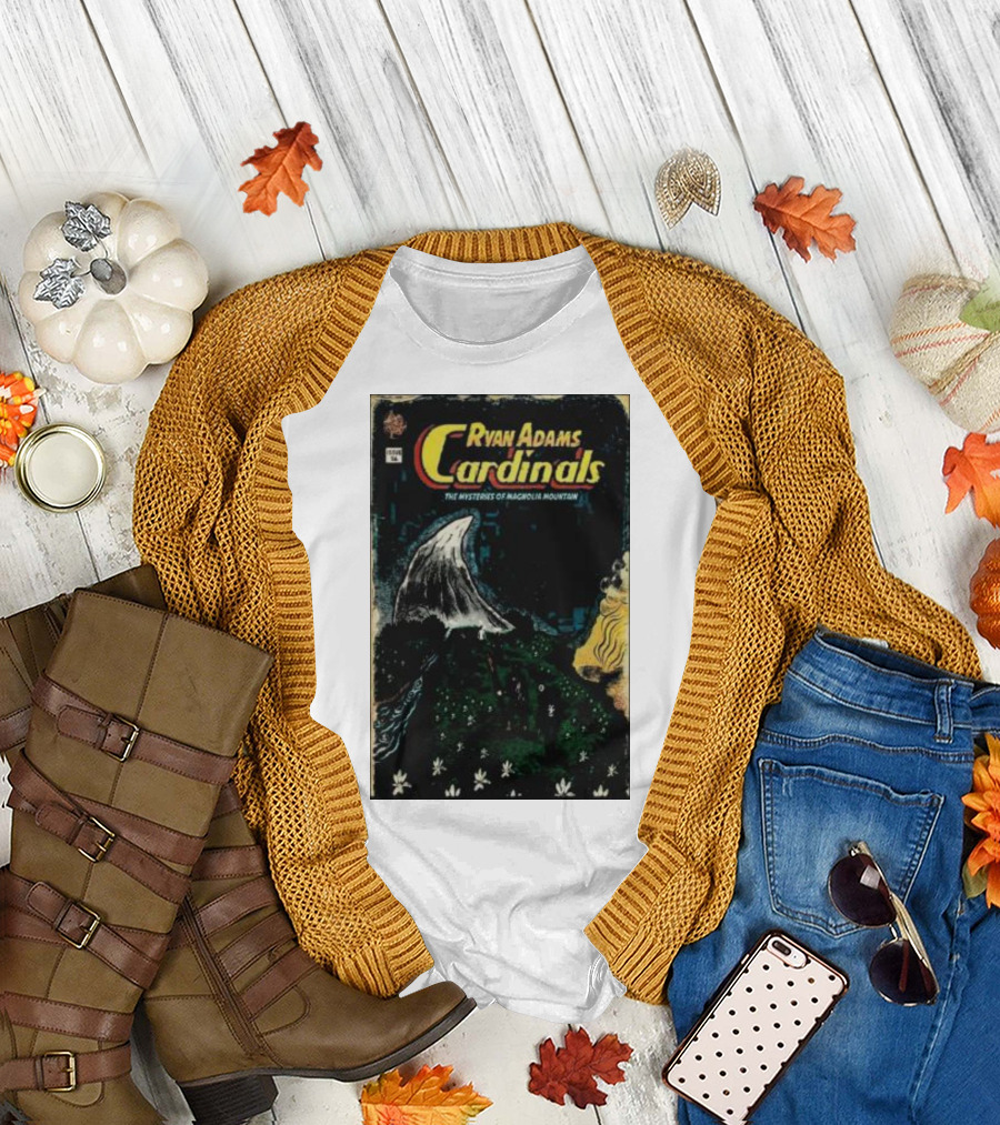 Ryan Adams Cardinals The Mysteries of Magnolia Mountain Comic T-Shirt