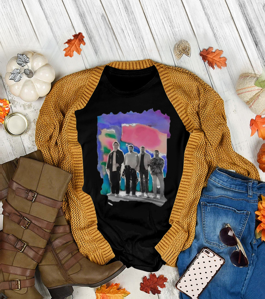 Forever Tour Fall Band Colorful Background T-Shirt