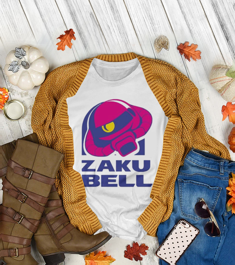 Dead Set Media Zaku Bell Mecha Fast Food Mashup T-Shirt