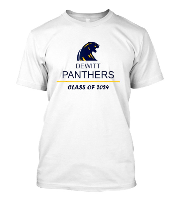 DEWITT PANTHERS CLASS OF 2024 High School Mascot T-Shirt