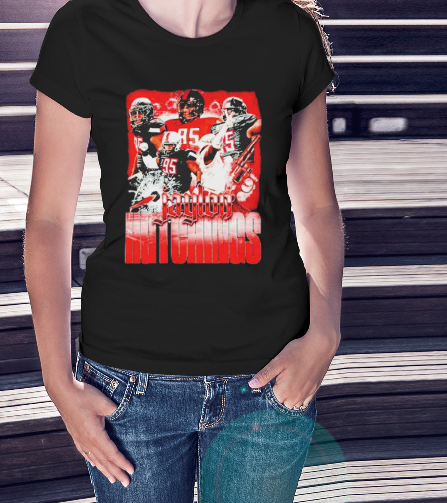 Jaylon Hutchings 95 Red Football Legends T-Shirt