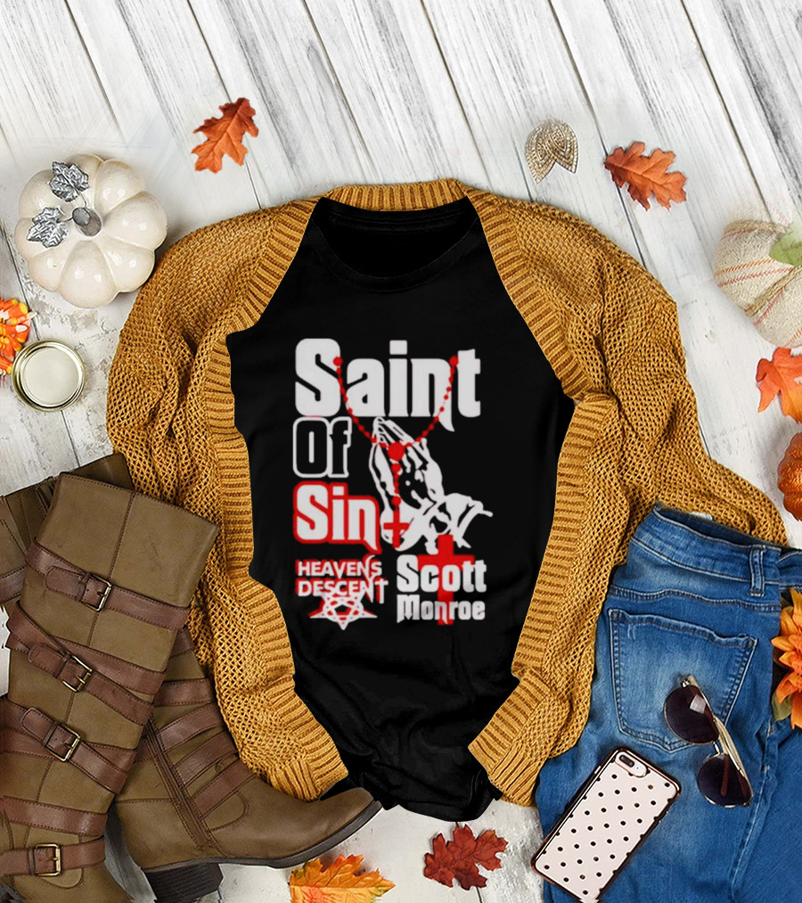 Saint of Sin Heavens Descent Scott Monroe T-Shirt