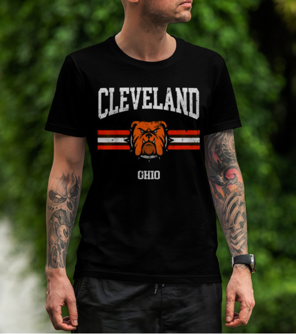 Cleveland Ohio Bulldog T-Shirt