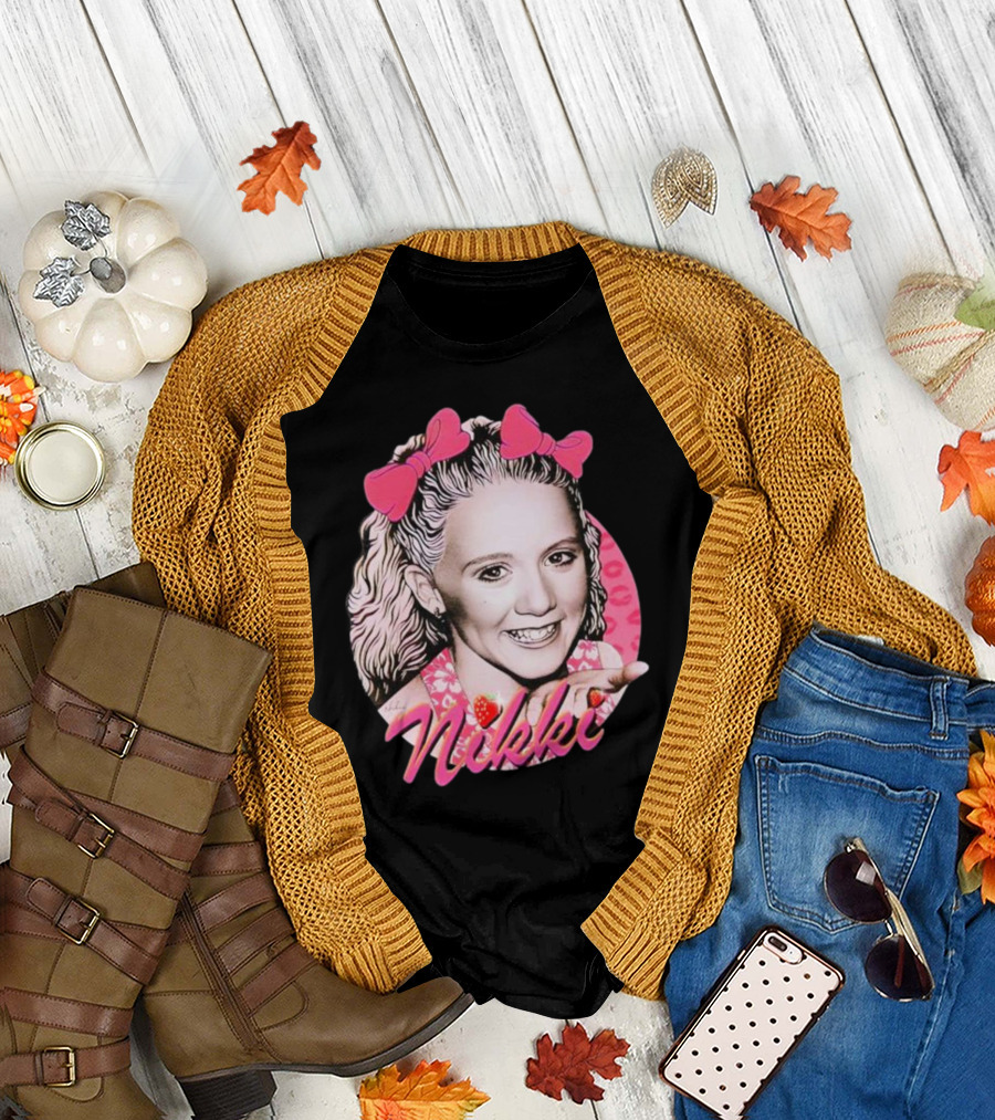 Nikki Nordacious Pink Bow T-Shirt