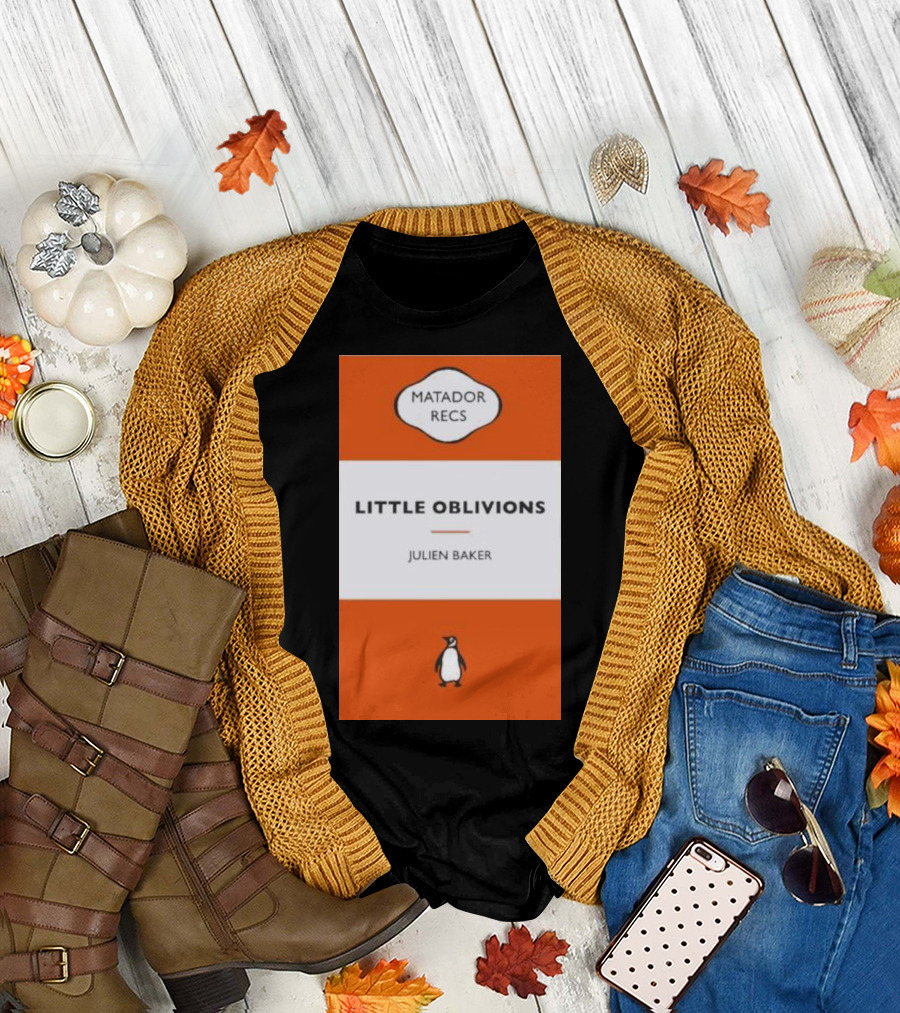 Matador Recs Little Oblivions Julien Baker Penguin Book Cover T-Shirt