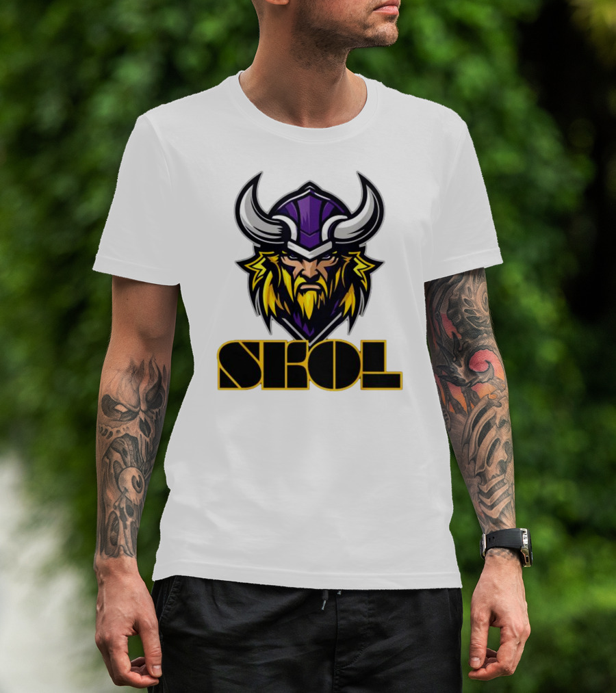 Minnesota Vikings Skol Scandinavian Pride Viking T-Shirt