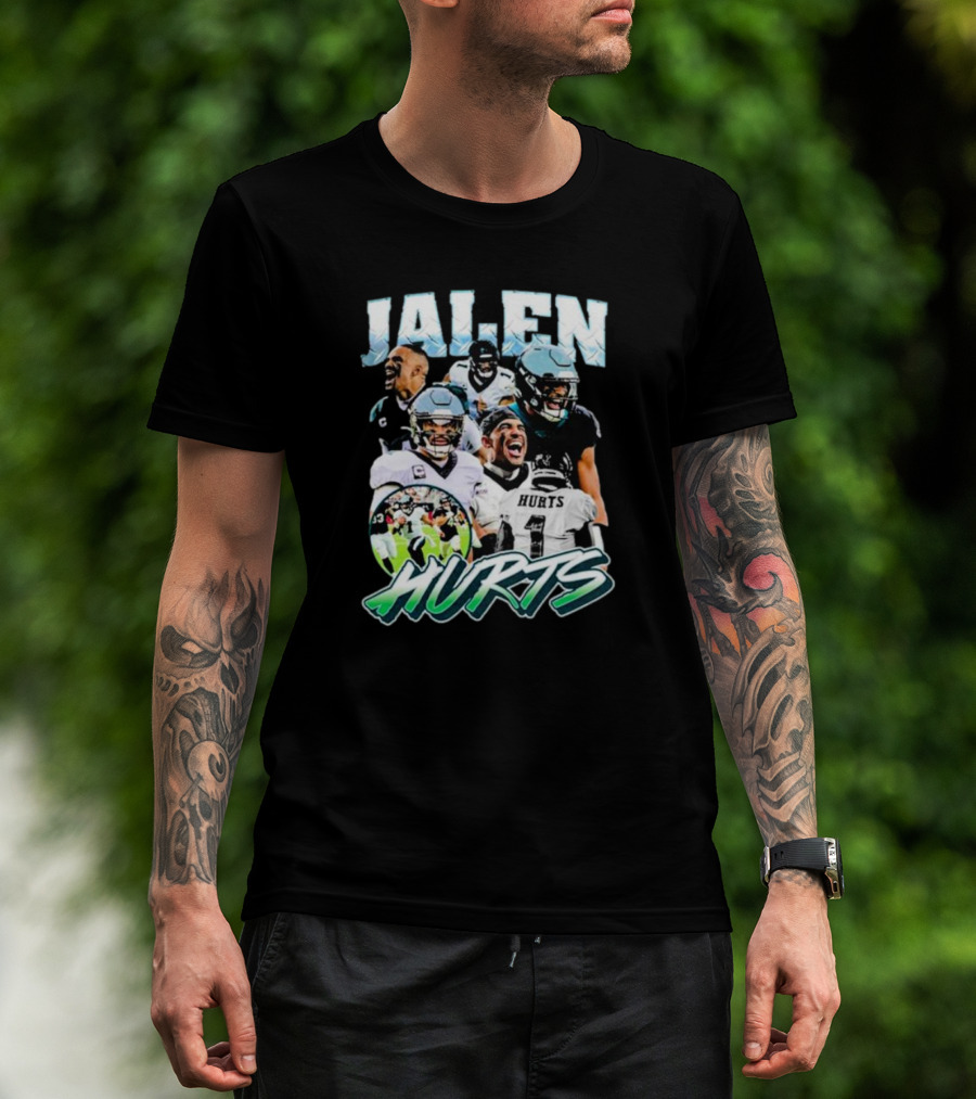 Jalen Hurts Football Images T-Shirt