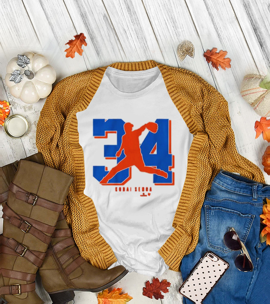 Kodai Senga 34 New York Mets Pitcher T-Shirt