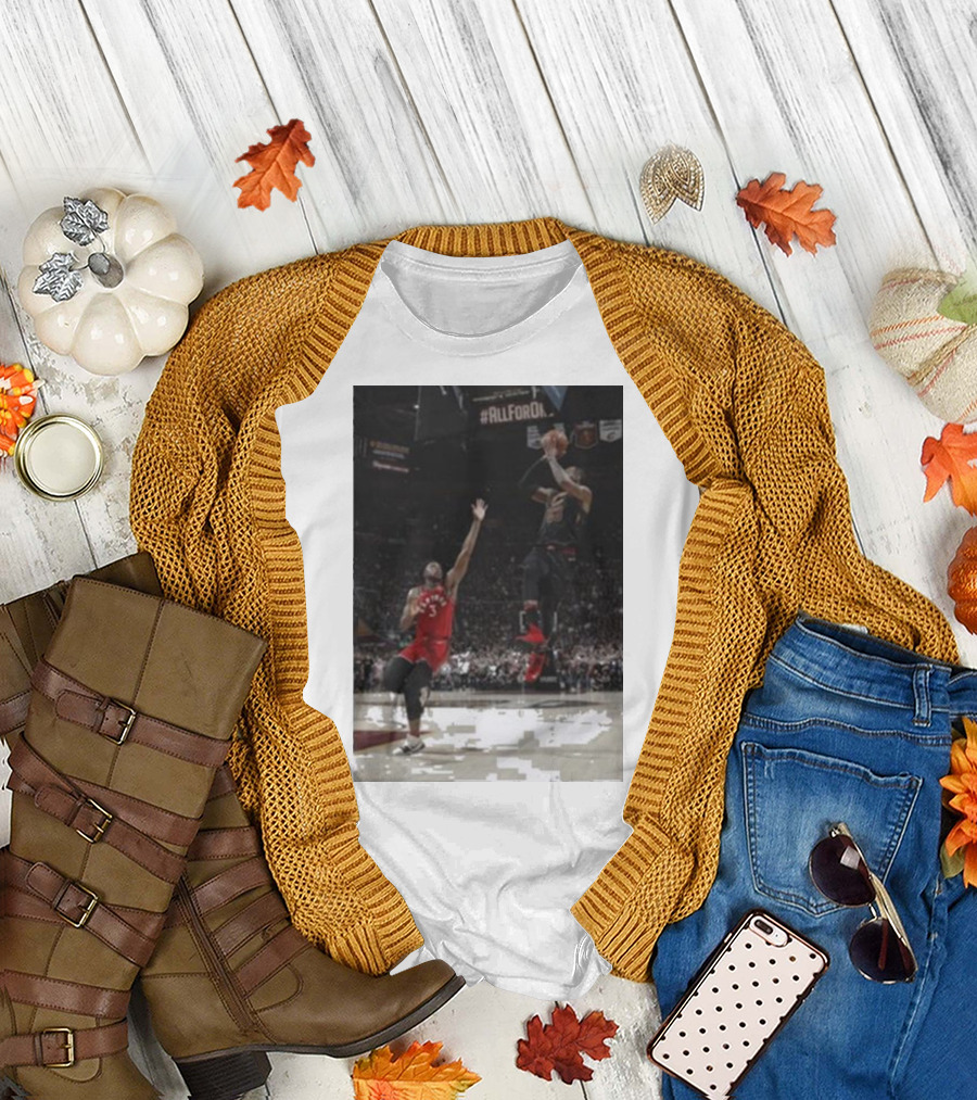 LeBron's Game Winner Over Toronto - All for One Basketball Moment T-Shirt