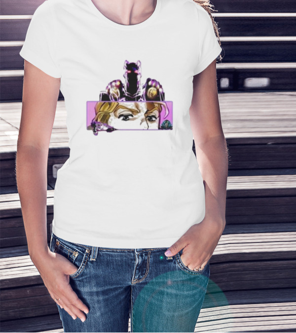Kira 7Oz Hoshipieces JoJo Bizarre Adventure Killer Queen Manga T-Shirt
