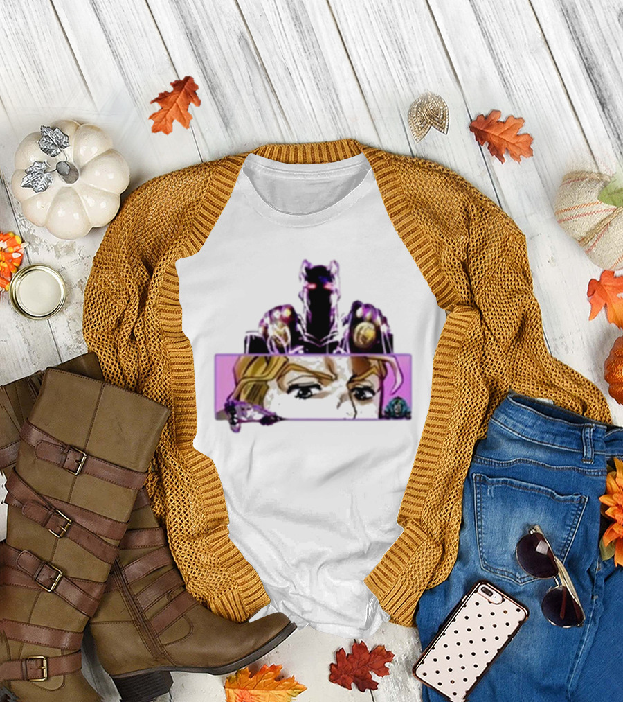 Kira 7Oz Hoshipieces JoJo Bizarre Adventure Killer Queen Manga T-Shirt