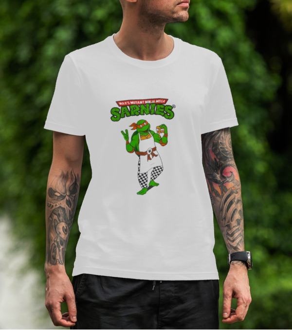 Max’s Mutant Ninja Mega Sarnies T-Shirt
