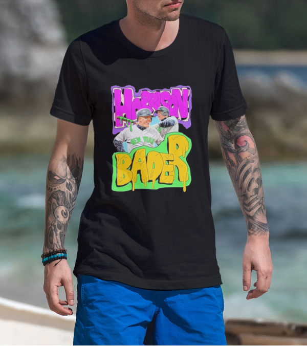 Harrison Bader New York Baseball Player T-Shirt