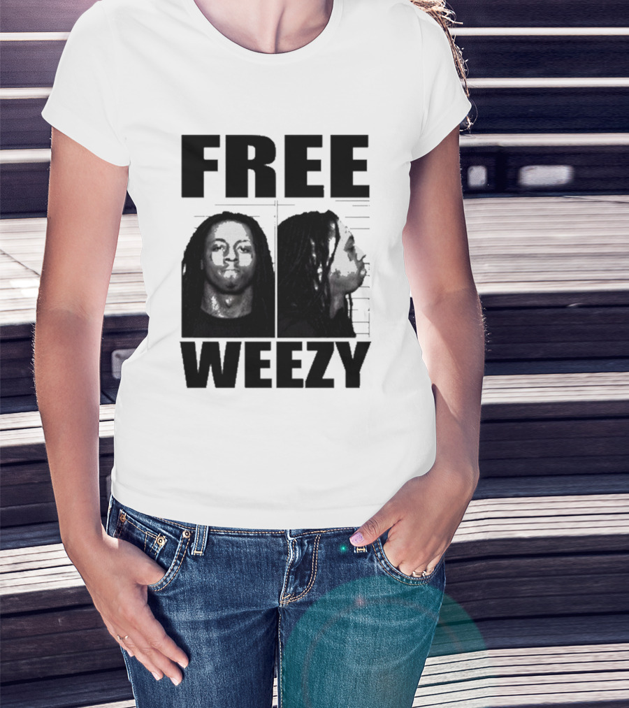 Jeff Hardy Free Weezy Mugshot Image T-Shirt