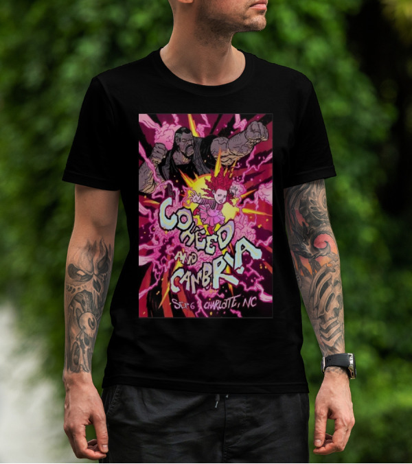 Coheed And Cambria Sep 6 Charlotte NC Comic T-Shirt