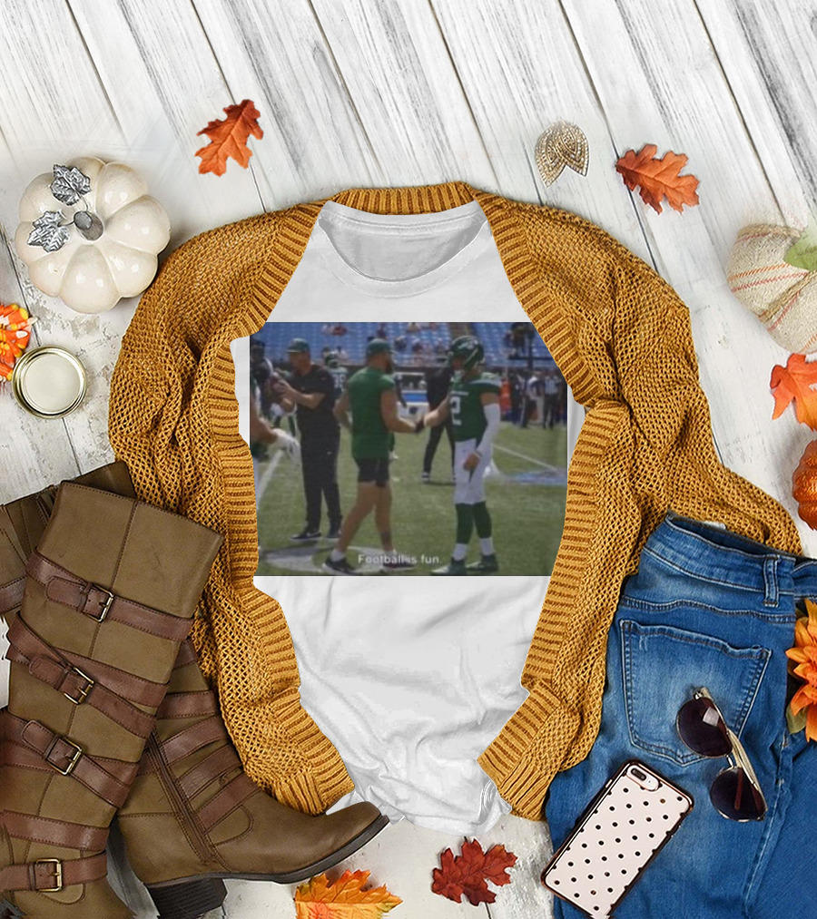 Zach Wilson Football Is Fun Football Is Fun T-Shirt