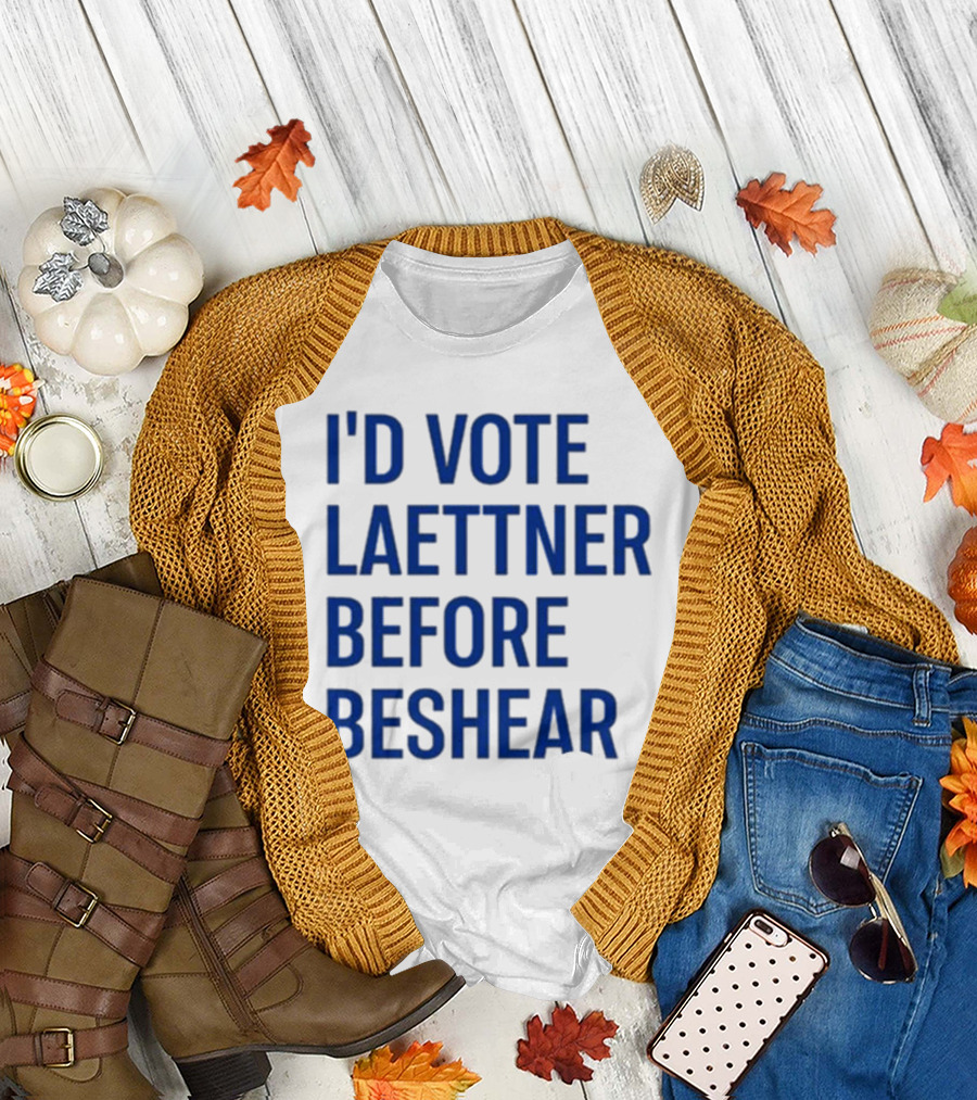 I'd Vote Laettner Before Beshear Election Humor T-Shirt