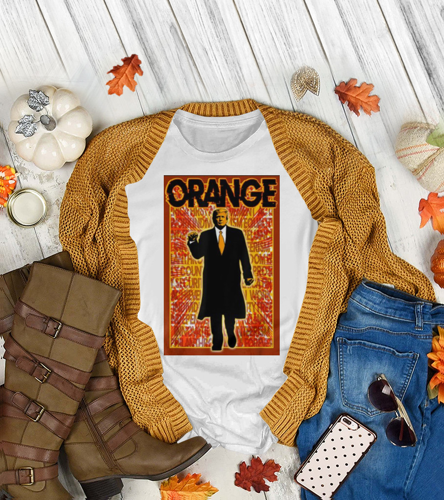 Orange President Donald Trump 2024 Iconic T-Shirt
