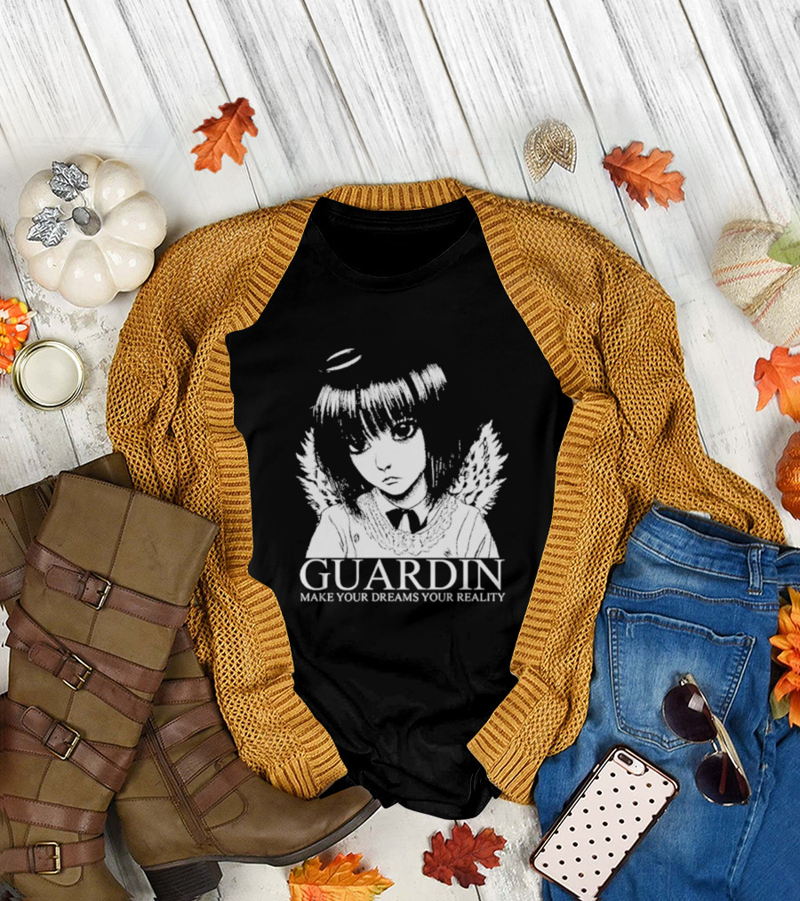 Guardin Anime Angel Make Your Dreams Your Reality T-Shirt