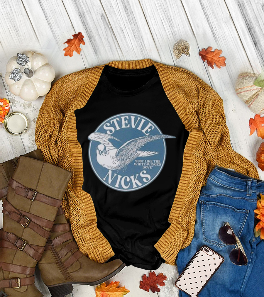 Stevie Nicks Just Like The White-Winged Dove Circular T-Shirt