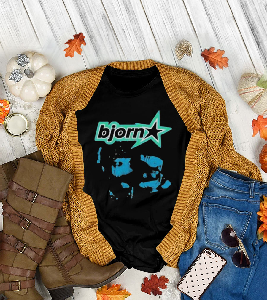 Smino Merch Zero Fatigue Bjorn Star Face T-Shirt