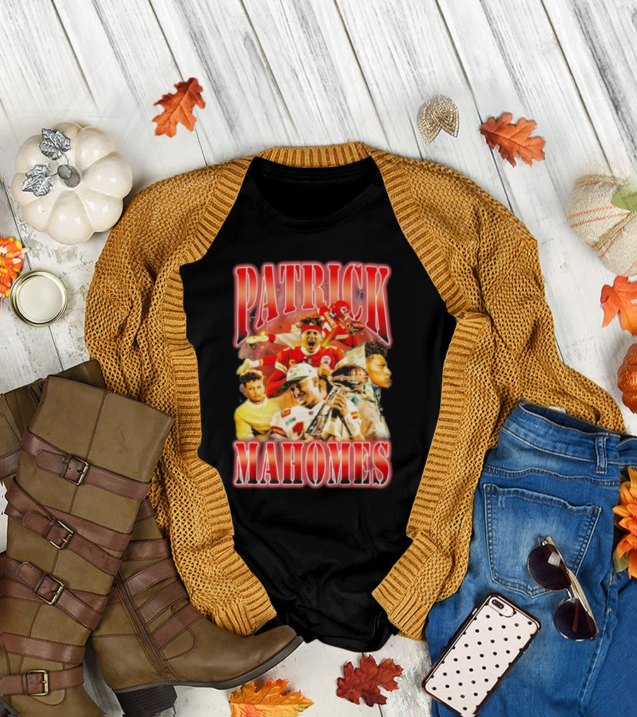 PATRICK MAHOMES NFL Quarterback Super Bowl Champion T-Shirt
