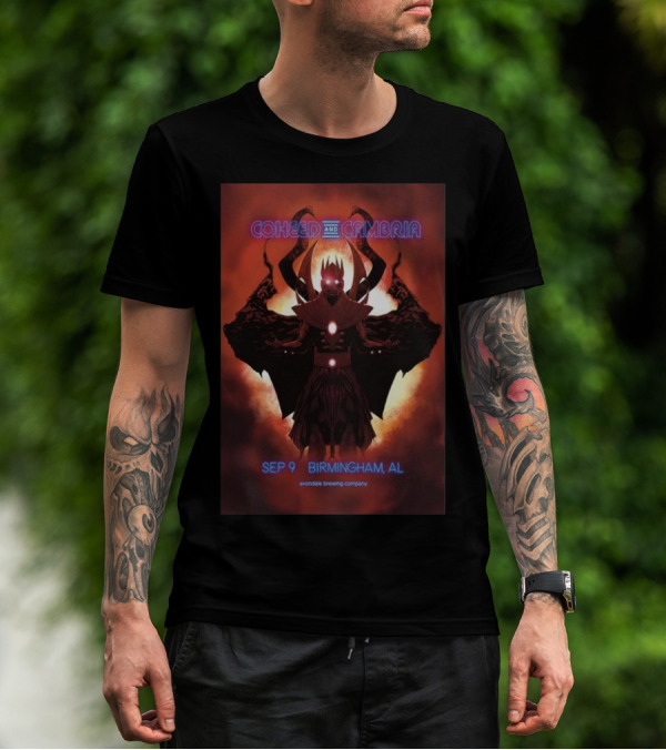 Coheed And Cambria Sep 9 Birmingham AL Avondale Brewing Company T-Shirt