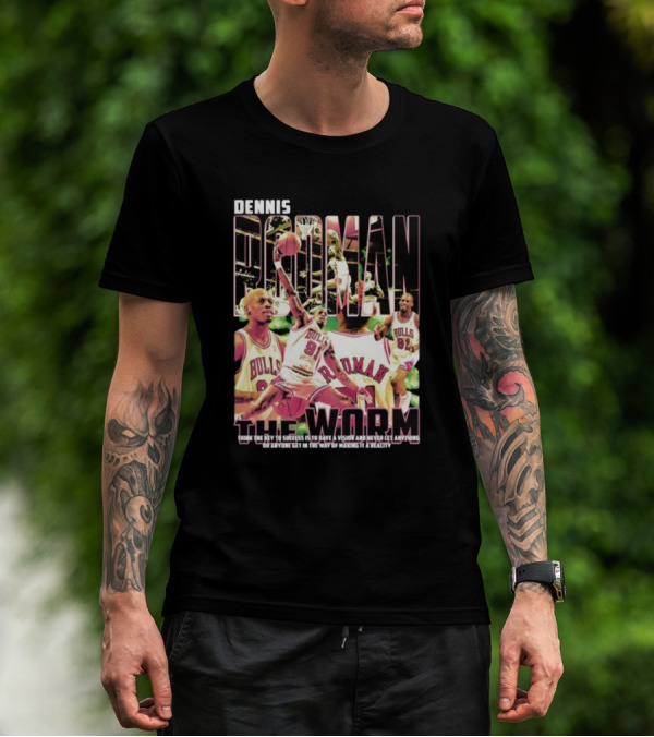 Dennis Rodman The Worm Bulls Vision To Success T-Shirt