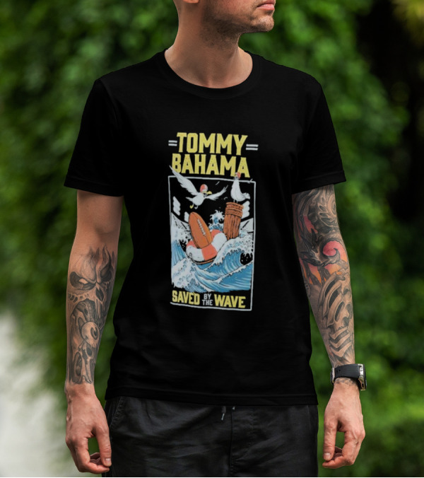 Tommy Bahama Ohio State Buckeyes Saved By The Wave T-Shirt