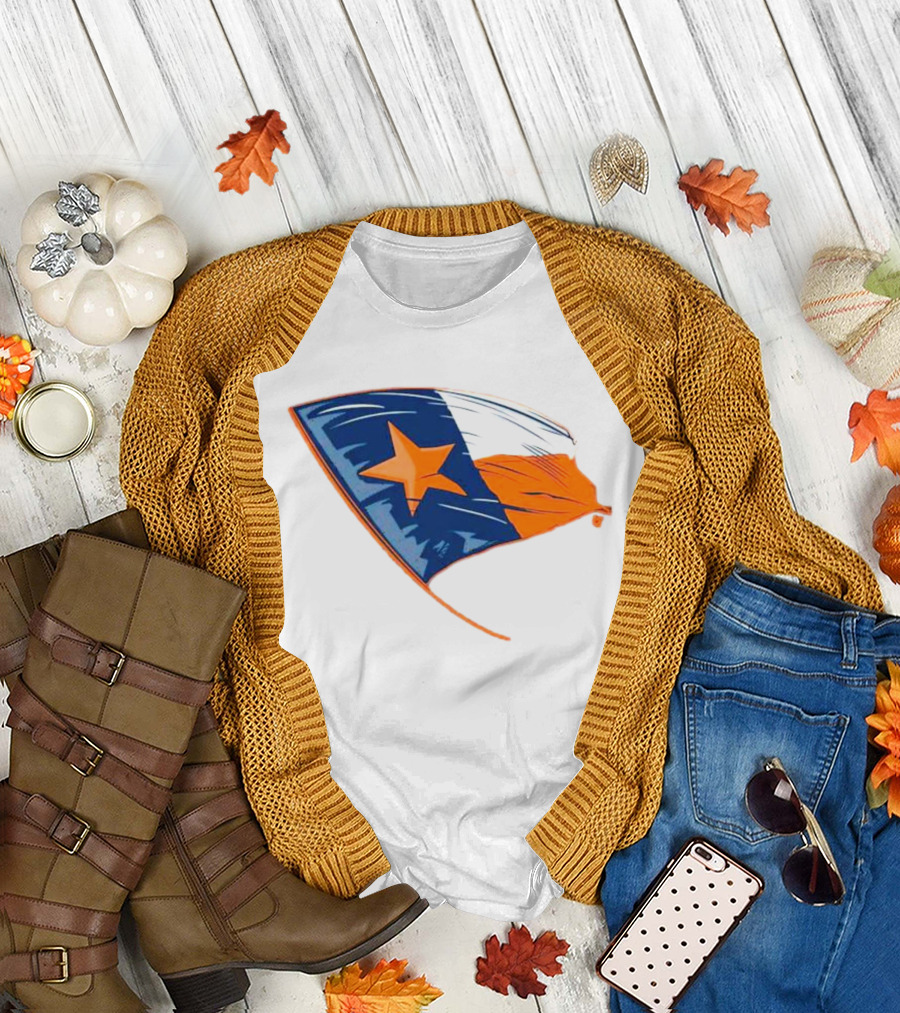 Houston State Flag Texas Colors and Star T-Shirt
