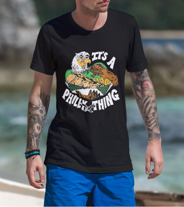 Philadelphia Eagles It's A Philly Thing Homage NFL X Guy Fieri's Flavortown T-Shirt