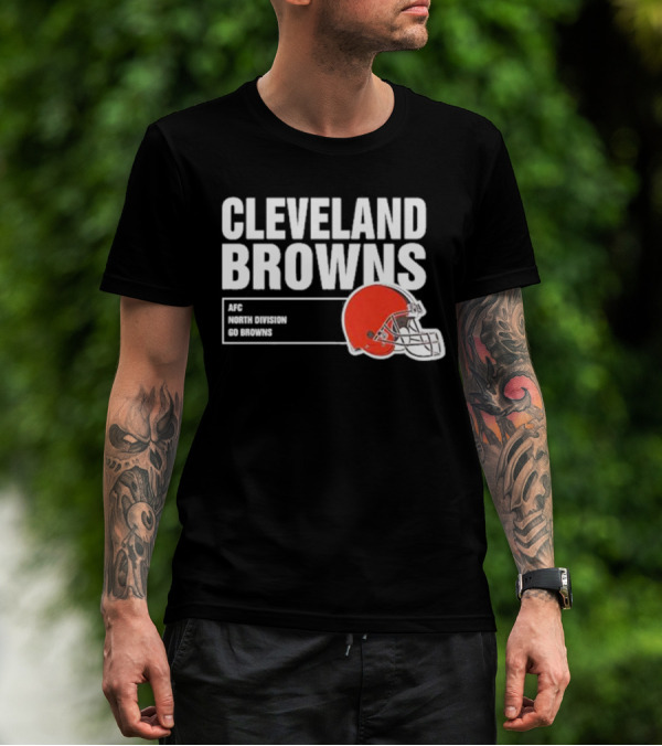 Cleveland Browns AFC North Division Go Browns T-Shirt