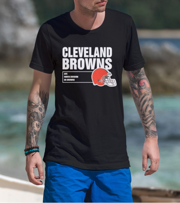 Cleveland Browns AFC North Division Go Browns T-Shirt