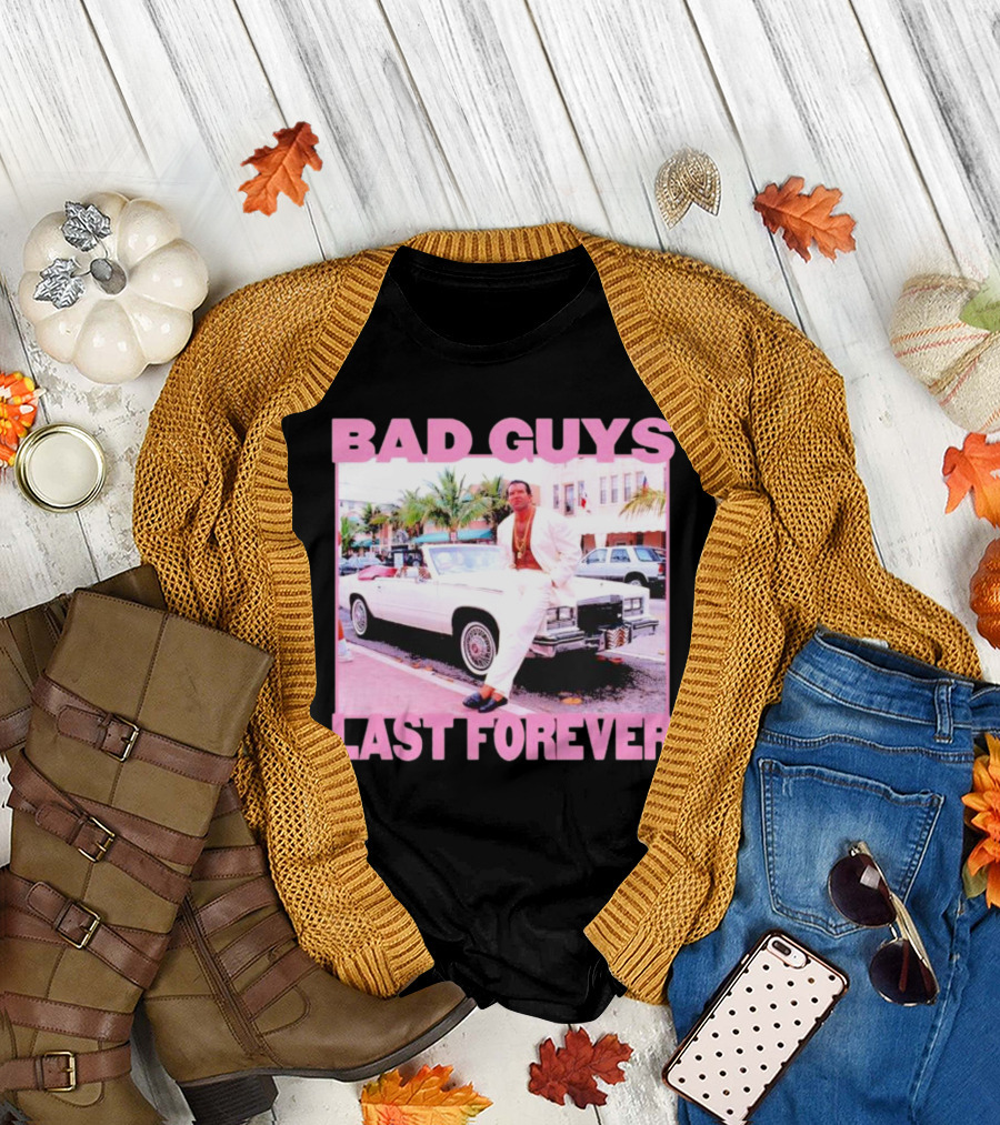 Scott Hall Bad Guys Last Forever Retro Miami Vibe T-Shirt