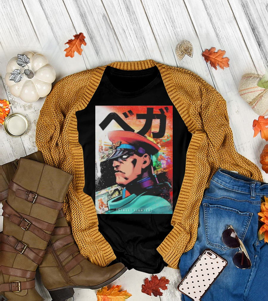Street Fighter M Bison Vega T-Shirt