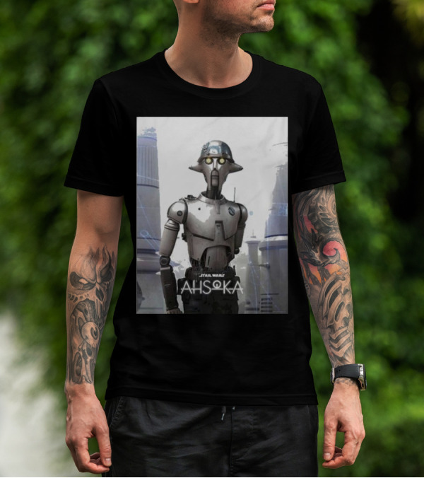 Star Wars Ahsoka Huyang Character Robot Droid T-Shirt