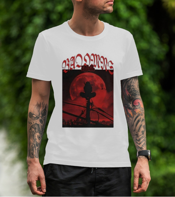 Bad Omens Red Moon Powerlines T-Shirt