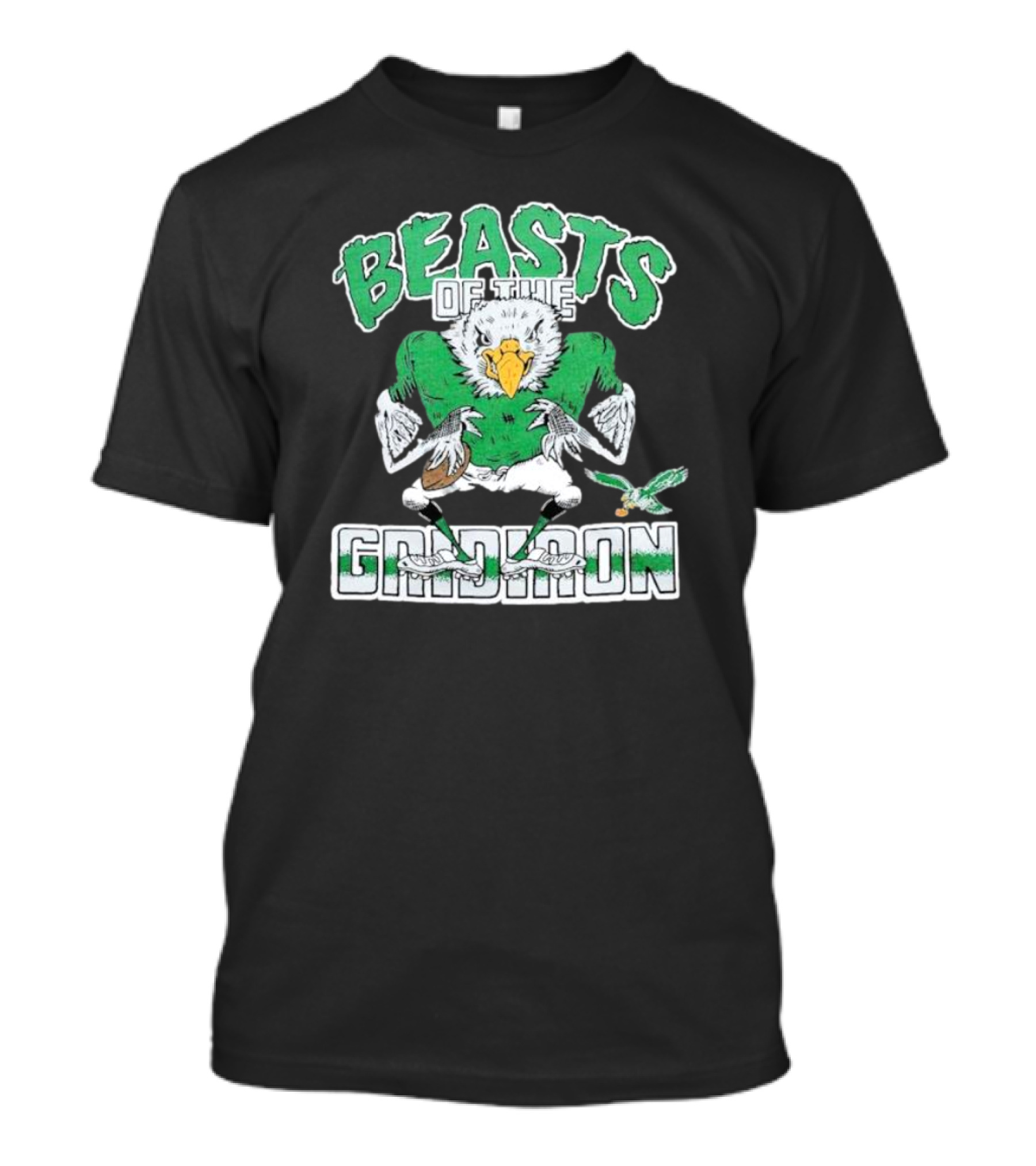 Philadelphia Eagles Beasts Of The Gridiron Football Bird Mascot T-Shirt