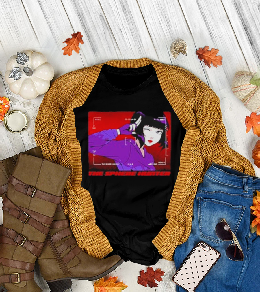 Sukebannyc Anime Style The Sphere Hunter Cyber T-Shirt
