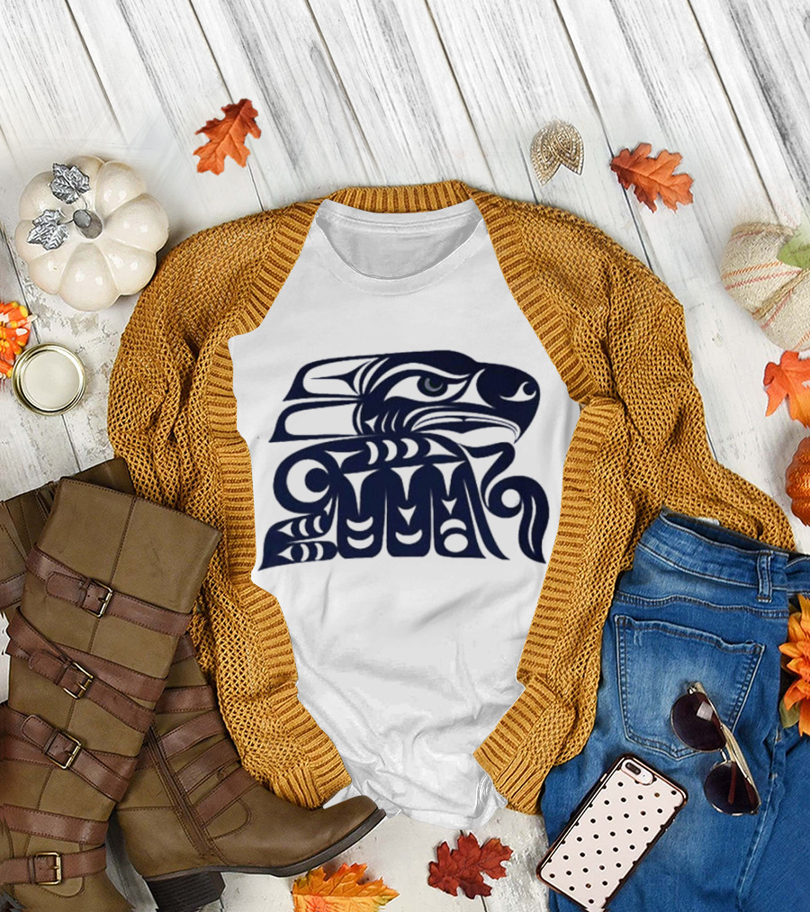 Muckleshoot Indian Tribe Seahawks Tribal T-Shirt