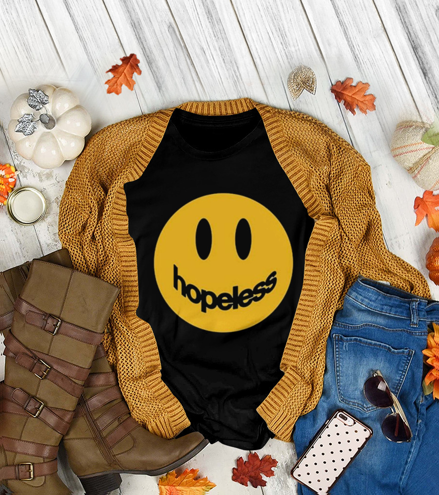 Hopeless Yellow Smiley Face T-Shirt