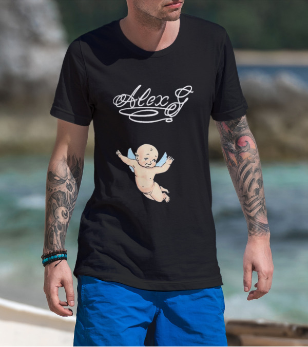 Alex G Angel Cherub Flying T-Shirt