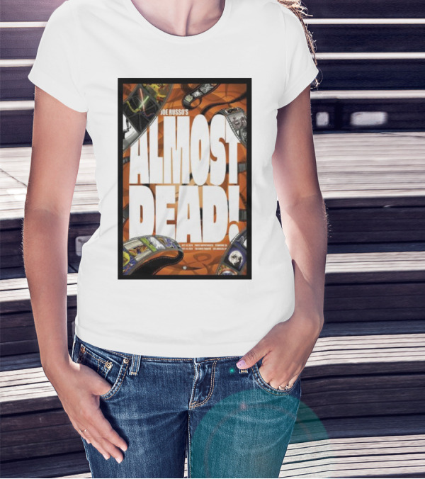 Joe Russo's Almost Dead Movie Reel T-Shirt