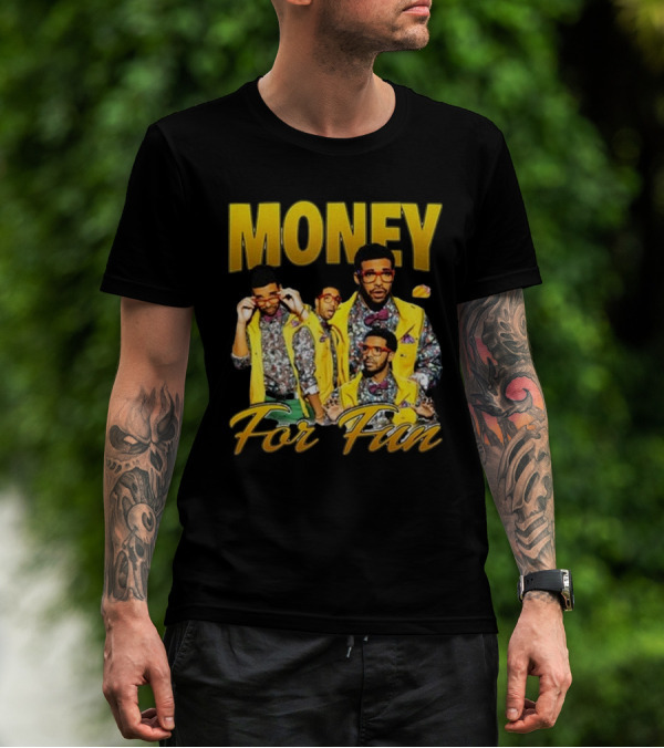 Memeabletees Money For Fun Drake T-Shirt