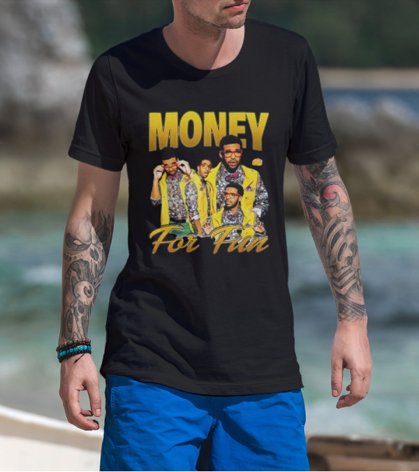 Memeabletees Money For Fun Drake T-Shirt