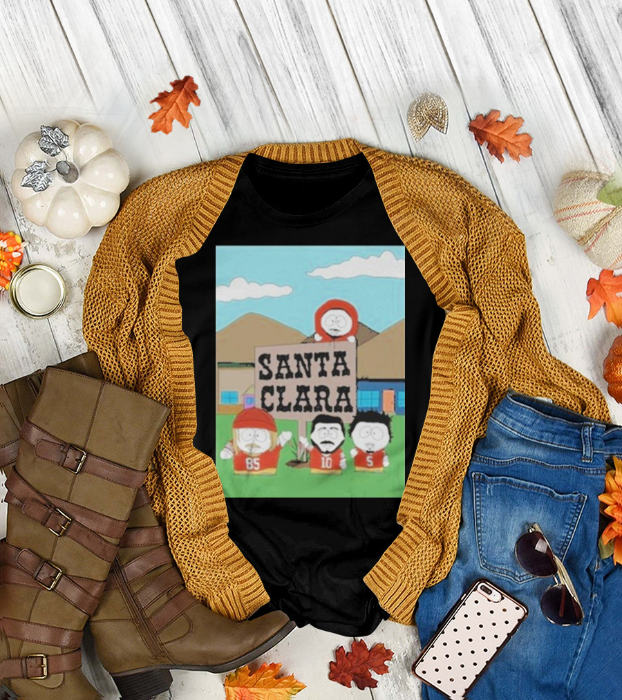 Santa Clara Day 147 South Park Football T-Shirt