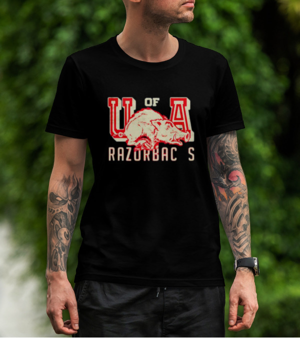 Arkansas Razorbacks UA Razorbacks USA T-Shirt